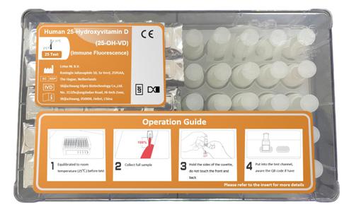 Human 25-Hydroxyvitamin D (25'-VD) Test