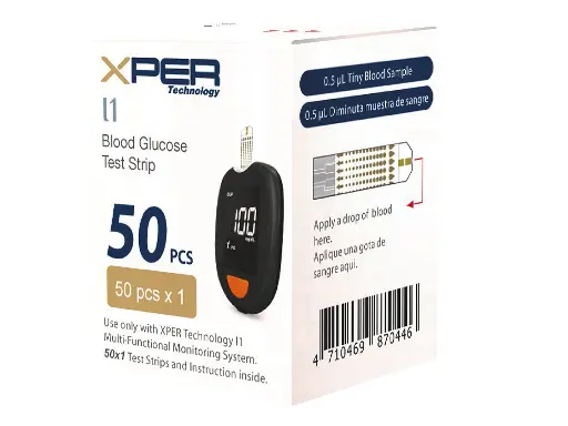 Blood Glucose Test Strips 2*25 pcs